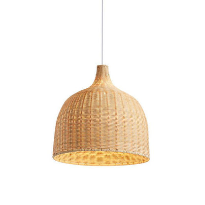 EcoWeave - Natuurlijke Hanglamp van Rotan en Bamboe