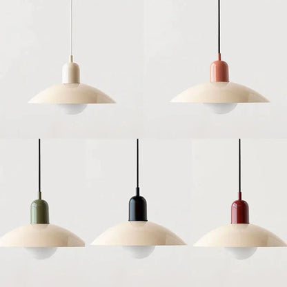 Macaron Bauhaus Hanglam – Modern Design met Glazen Kap