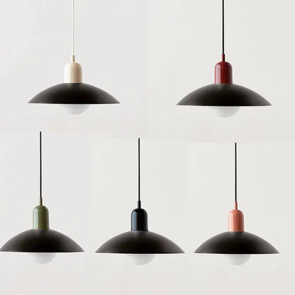 Macaron Bauhaus Hanglam – Modern Design met Glazen Kap