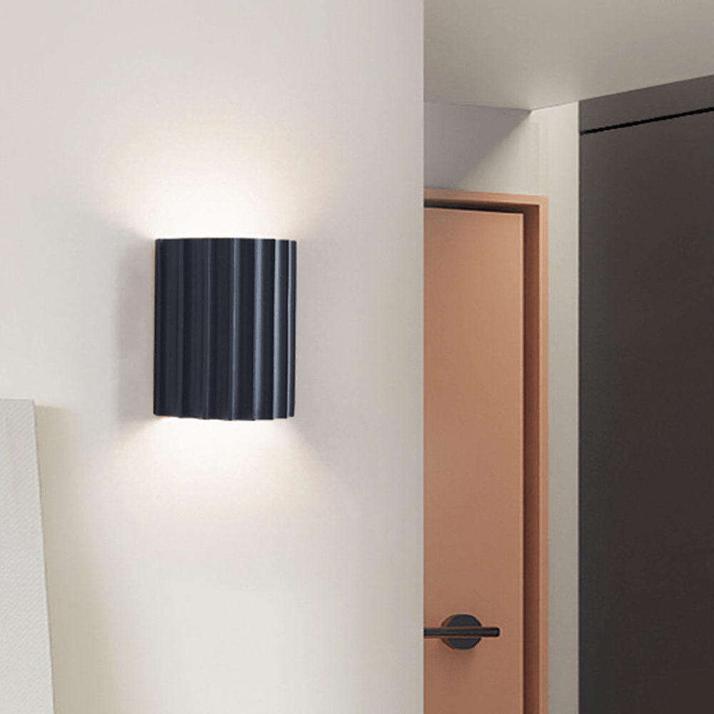 Moderne Resin Halfronde Wandlamp voor Woonkamers | Elegant Verlichtingsaccent