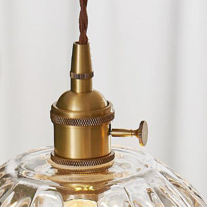 BloomLuxe - Gouden Glazen Bloem Hanglamp