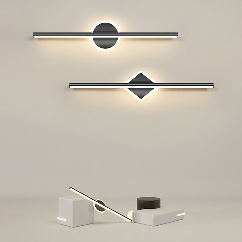 RivetEdge | Moderne LED Wandlamp in Rond/Vierkant Design