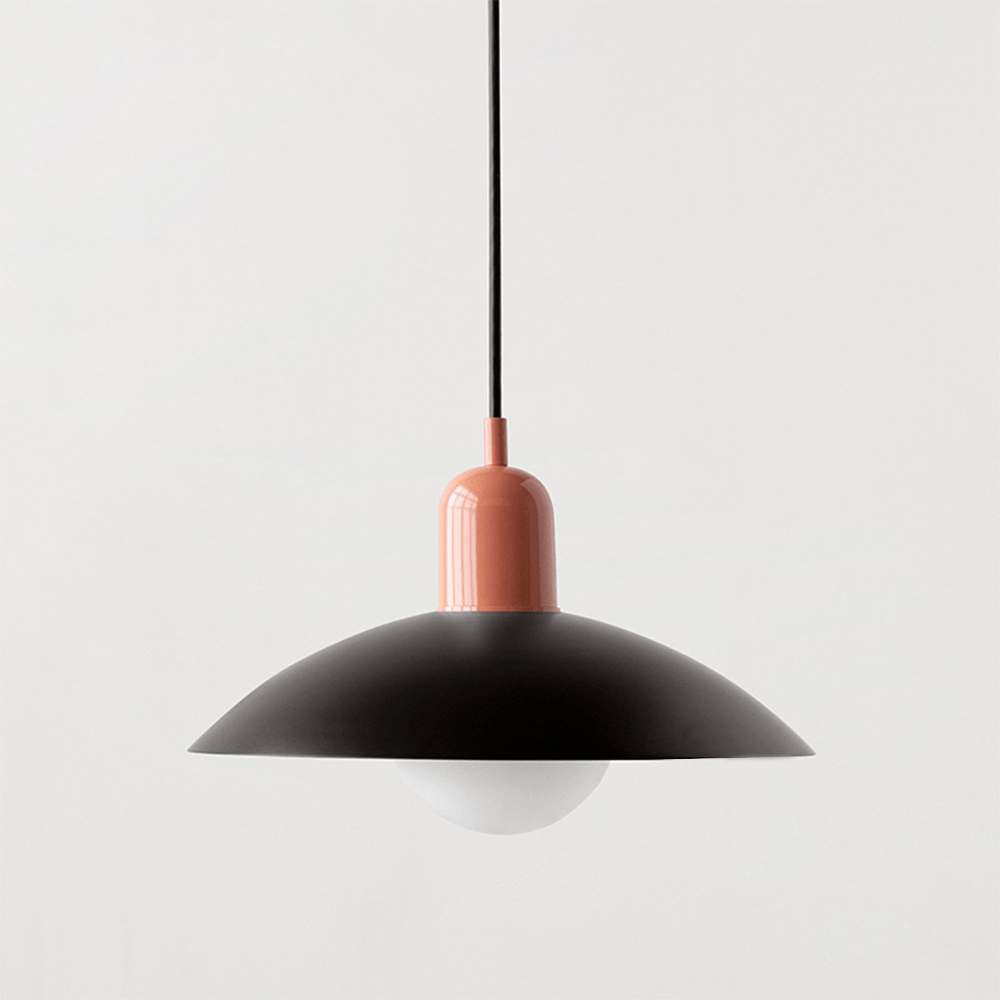 Macaron Bauhaus Hanglam – Modern Design met Glazen Kap