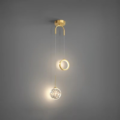 Isabelle - Moderne LED Hanglamp voor Luxe Verlichting in Slaapkamer en Eetkamer