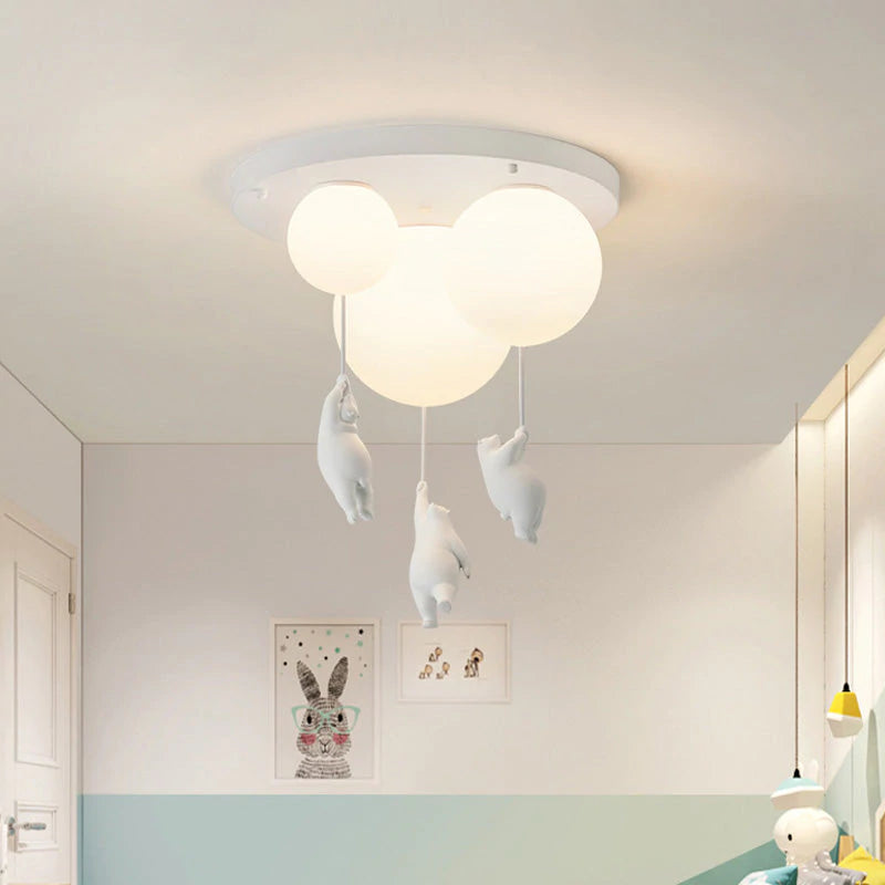 DreamBear - Kinder Hanglamp met Schattige Beer en Ballon