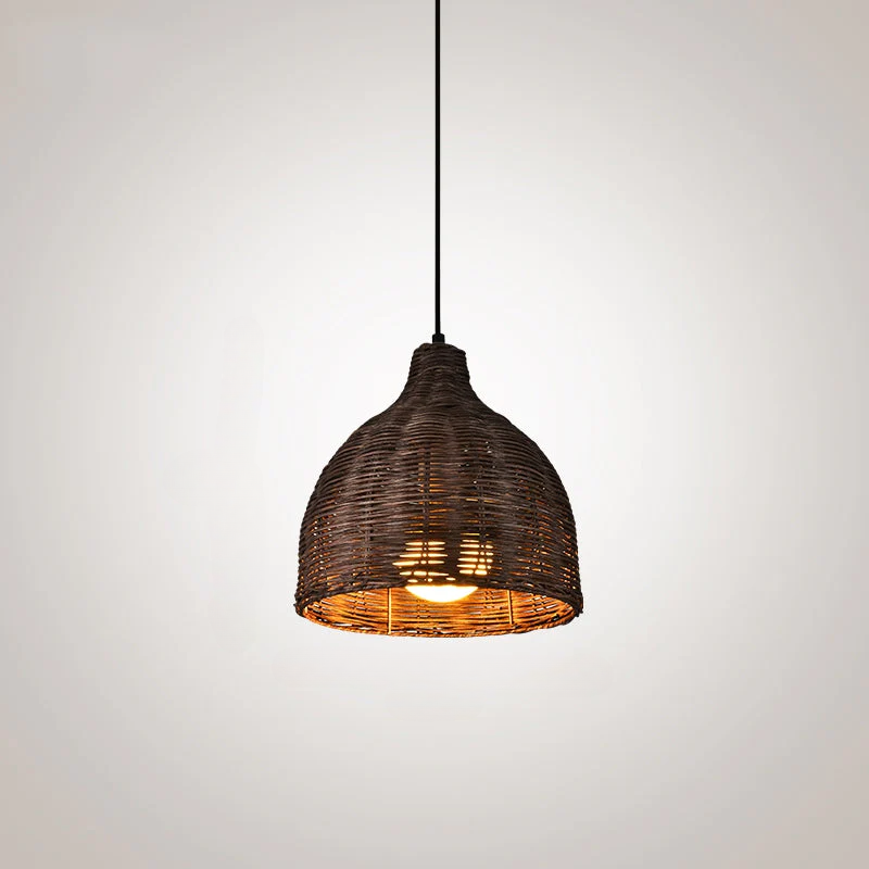 EcoWeave - Natuurlijke Hanglamp van Rotan en Bamboe