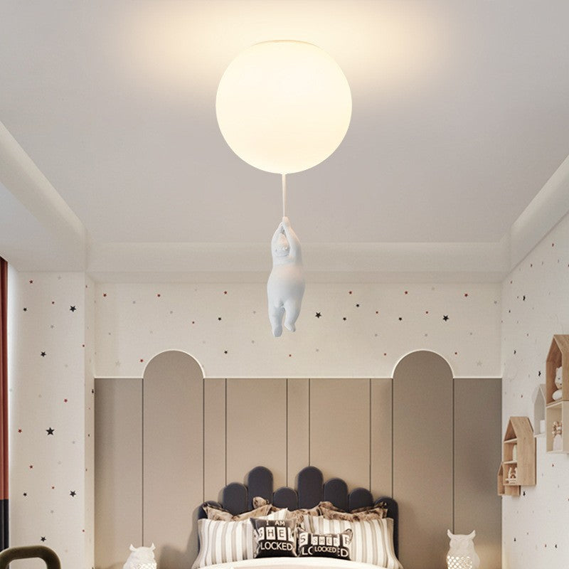 DreamBear - Kinder Hanglamp met Schattige Beer en Ballon