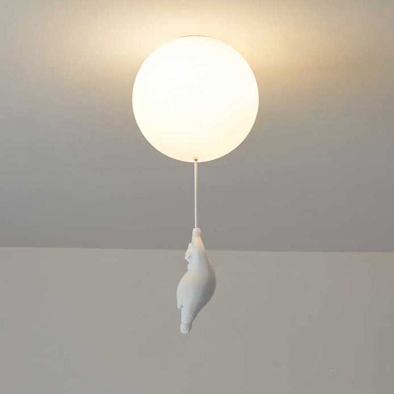 DreamBear - Kinder Hanglamp met Schattige Beer en Ballon