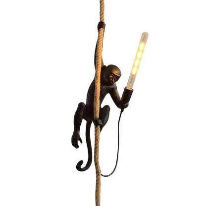 MonkeyGlow - Speelse Hanglamp in de Vorm van een Aap voor een Uniek en Avontuurlijk Accent