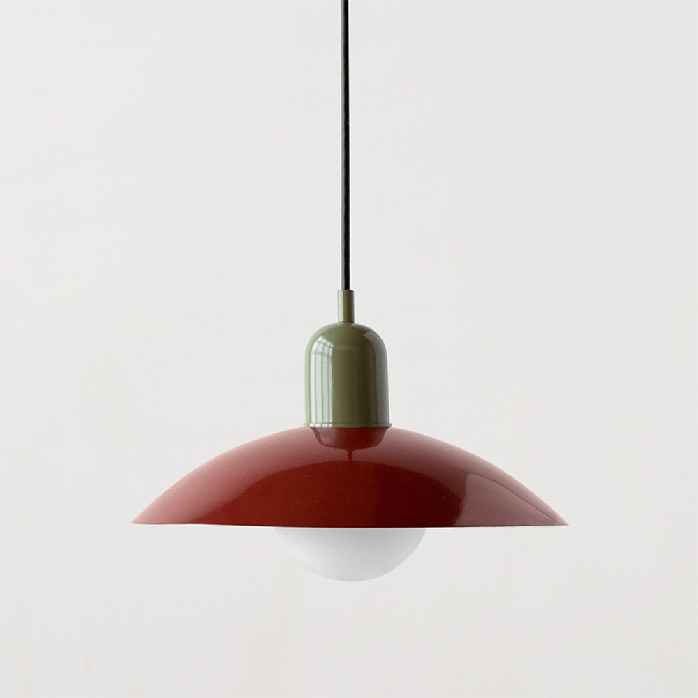 Macaron Bauhaus Hanglam – Modern Design met Glazen Kap