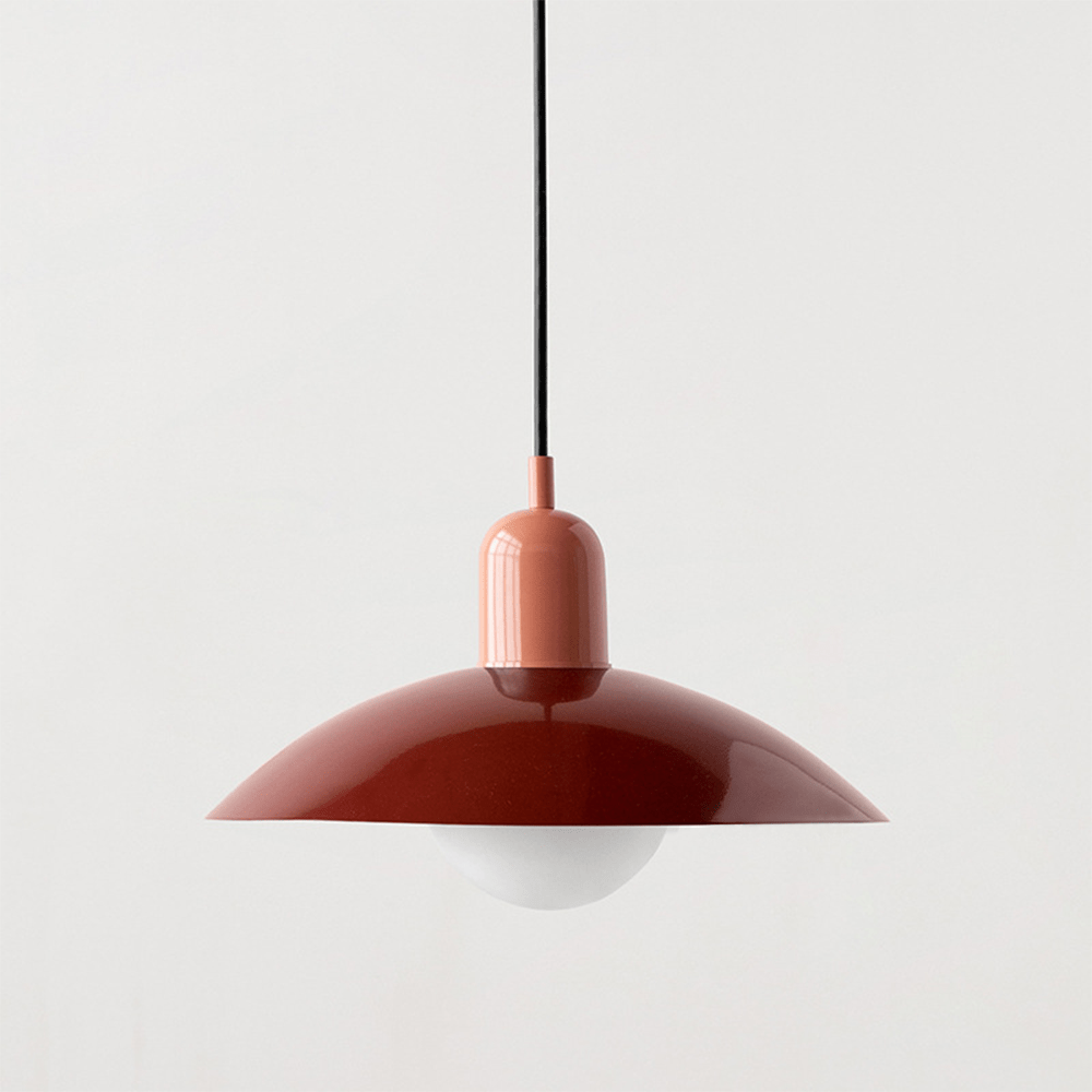 Macaron Bauhaus Hanglam – Modern Design met Glazen Kap