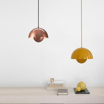 Halfronde Scandinavische Macaron Hanglamp