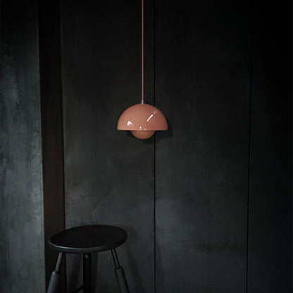 Halfronde Scandinavische Macaron Hanglamp