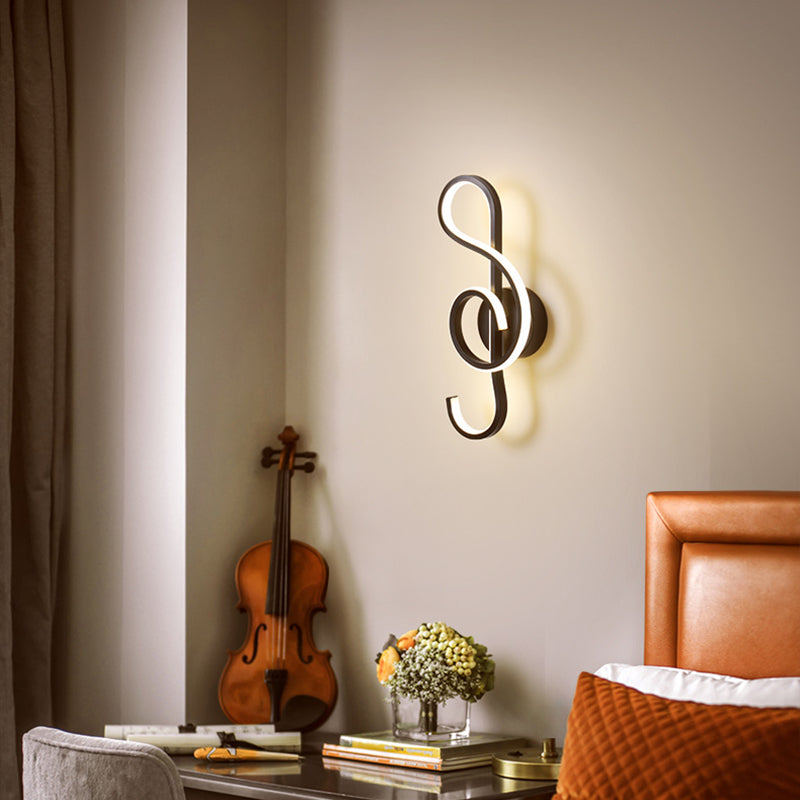 MelodyGlow - Creatieve Muzikale Wandlamp