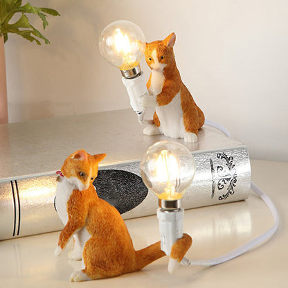 Kitten Nachtlampje - Decoratieve Kinderkamer Tafellamp