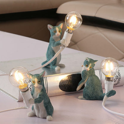 Kitten Nachtlampje - Decoratieve Kinderkamer Tafellamp