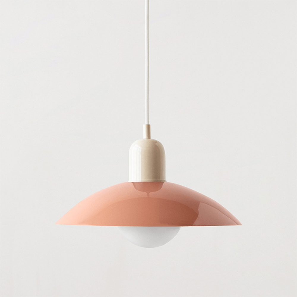 Macaron Bauhaus Hanglam – Modern Design met Glazen Kap