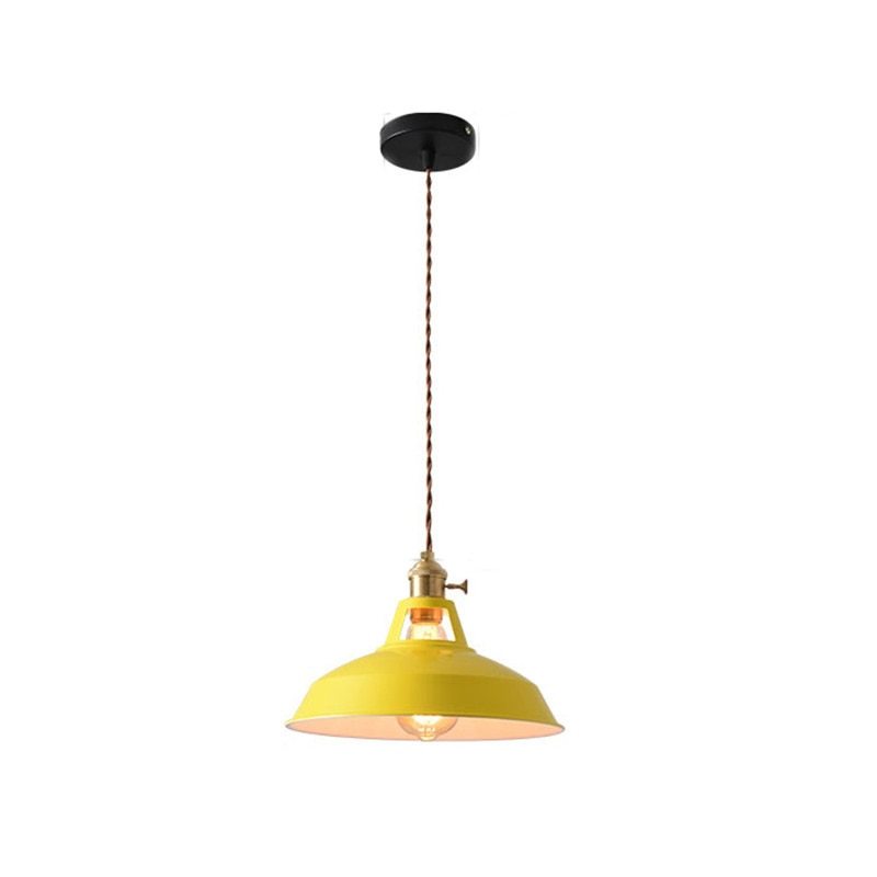 SpectrumGlow - Kleurrijke Metalen Hanglamp met Vibrant Design