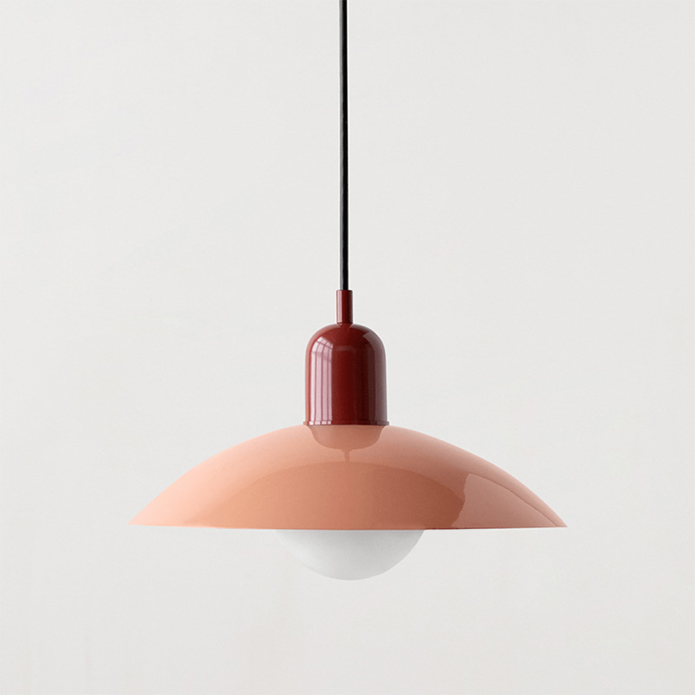 Macaron Bauhaus Hanglam – Modern Design met Glazen Kap