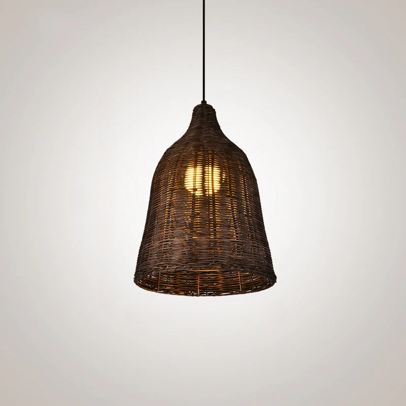 EcoWeave - Natuurlijke Hanglamp van Rotan en Bamboe