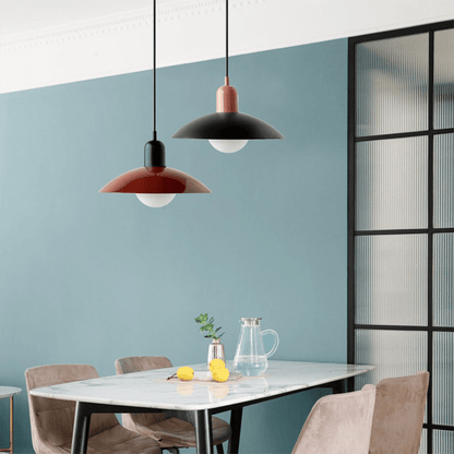 Macaron Bauhaus Hanglam – Modern Design met Glazen Kap