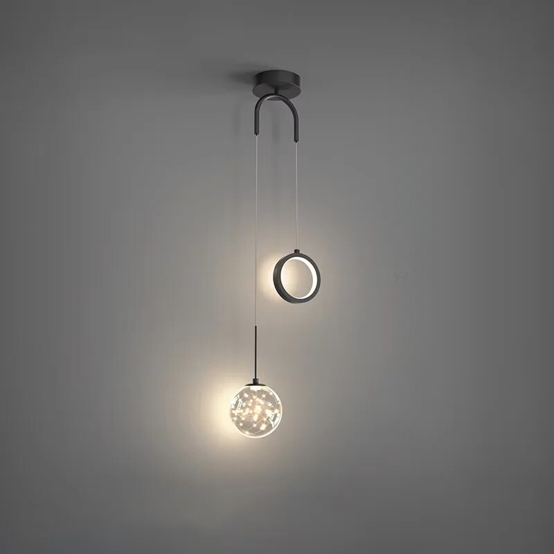 HaloGlow - Moderne LED Hanglamp voor Luxe Slaapkamer en Eetkamer