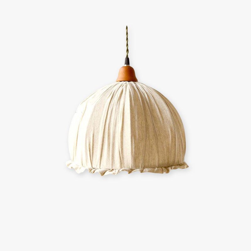 NordicWarm - Scandinavische Stoffen Hanglamp voor een Gezellige en Warme Sfeer in de Woonkamer of Slaapkamer