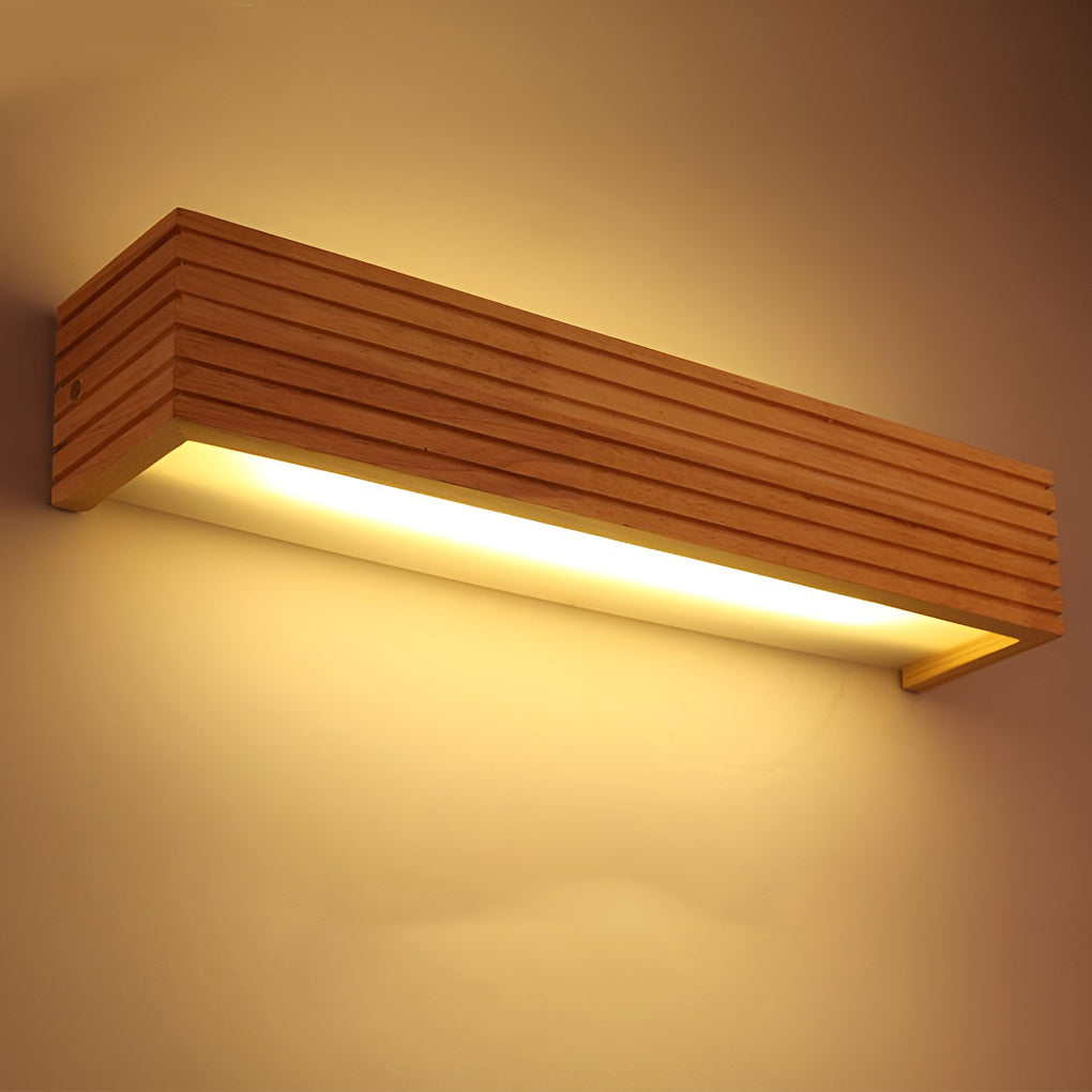 Arjen - Rechthoekige LED Wandlamp met USB en Schakelaar