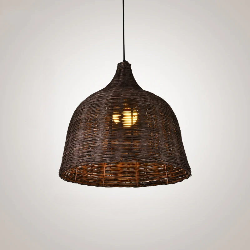 EcoWeave - Natuurlijke Hanglamp van Rotan en Bamboe