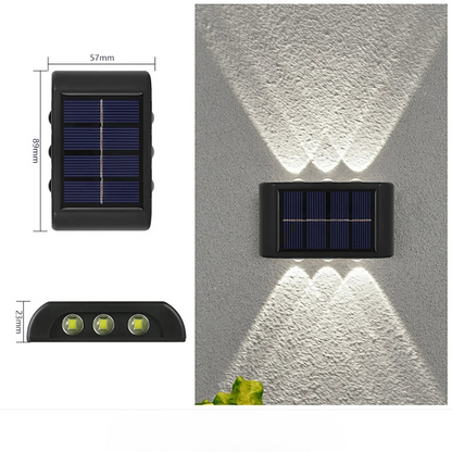 Solar Wandlamp voor Buiten - Up & Down LED Verlichting