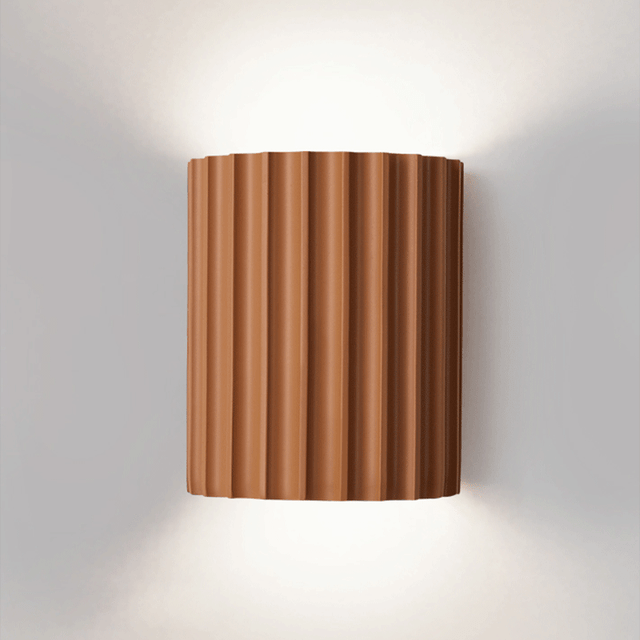 Moderne Resin Halfronde Wandlamp voor Woonkamers | Elegant Verlichtingsaccent