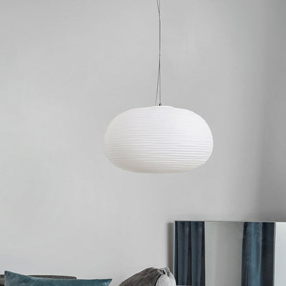 MarieLume | Moderne Geribbelde Glazen Hanglamp