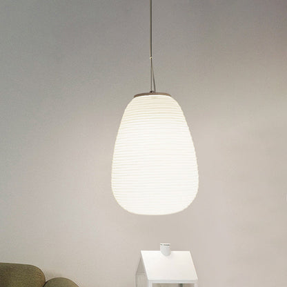 MarieLume | Moderne Geribbelde Glazen Hanglamp