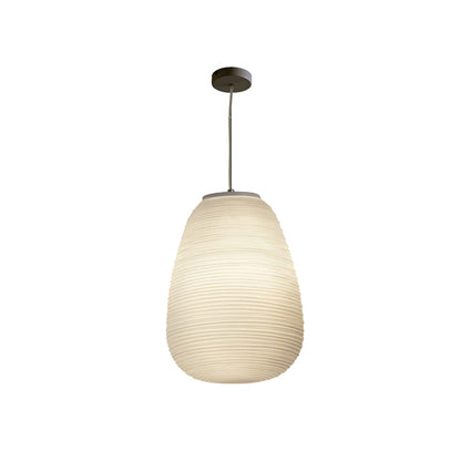 MarieLume | Moderne Geribbelde Glazen Hanglamp