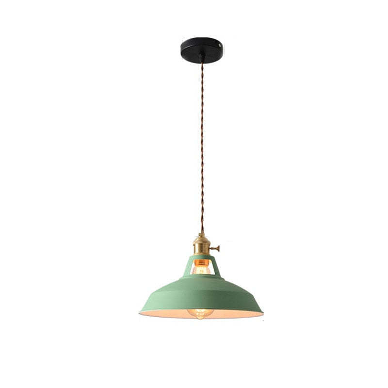 SpectrumGlow - Kleurrijke Metalen Hanglamp met Vibrant Design