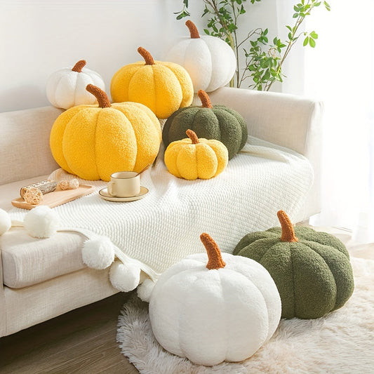 Pumpkin Kussen - Zachte Decoratie voor Halloween en Feestjes | Kleurrijk en Cozy