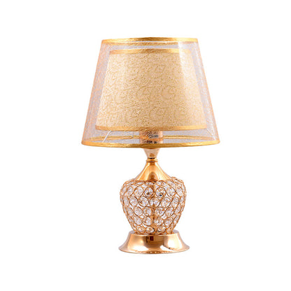 RetroLustre - Elegante Ingebedde Kristallen Tafellamp