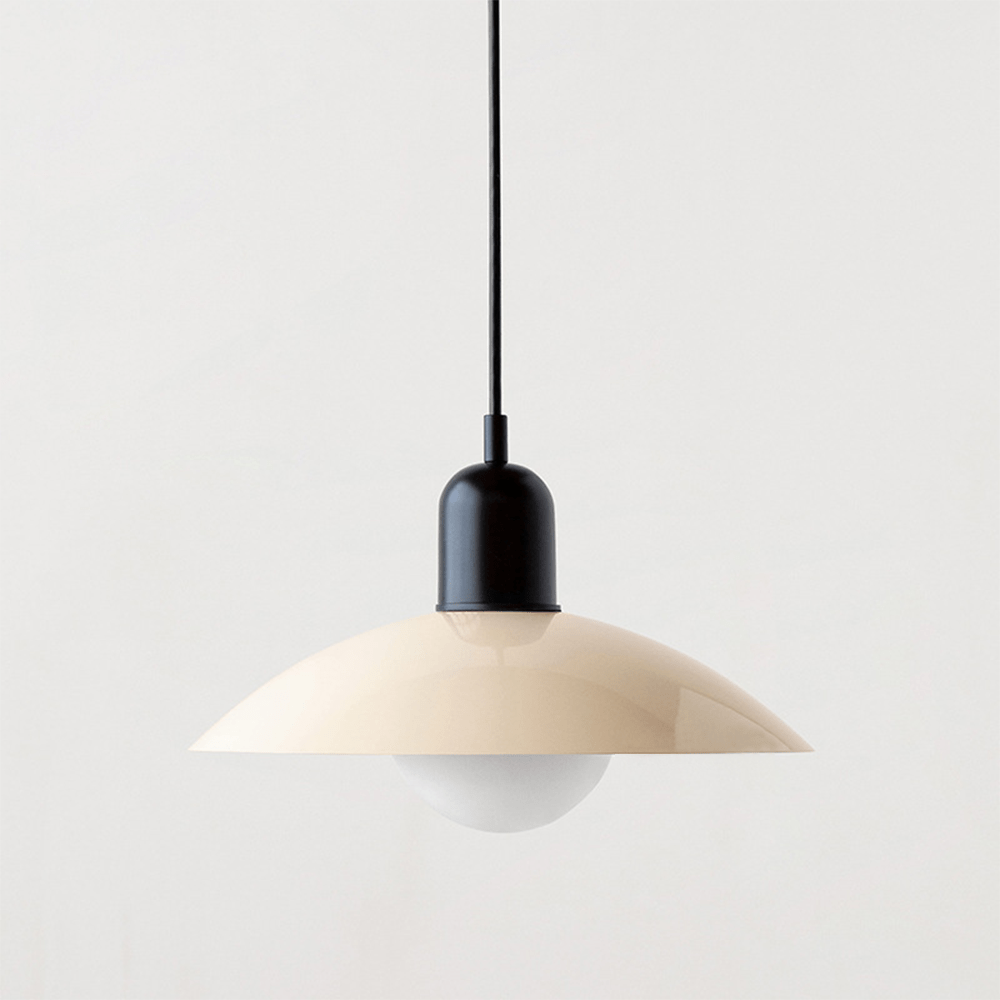 Macaron Bauhaus Hanglam – Modern Design met Glazen Kap