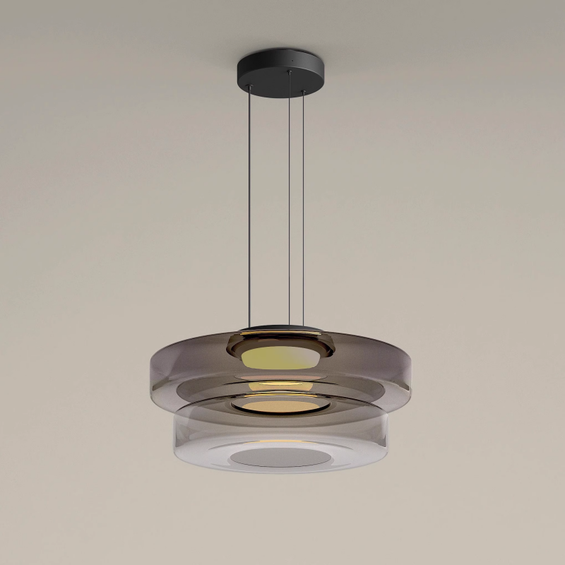 BauhausElegance – Moderne Glazen Hanglampen met Tijdloze Stijl