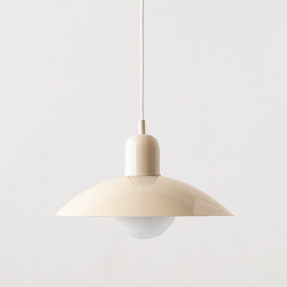 Macaron Bauhaus Hanglam – Modern Design met Glazen Kap