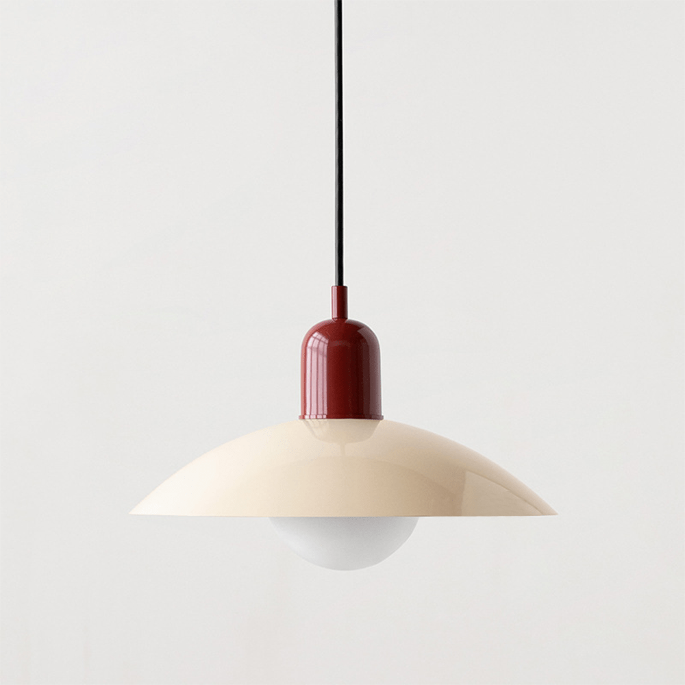 Macaron Bauhaus Hanglam – Modern Design met Glazen Kap