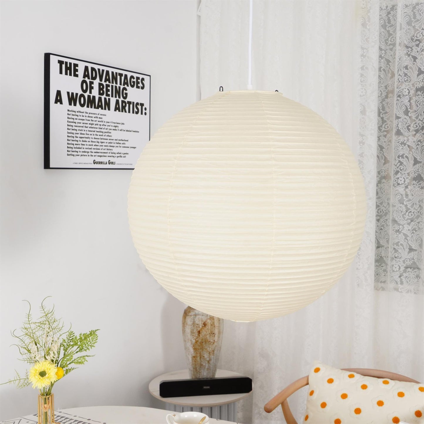 OriZen – Elegante Japanse Hanglamp met Tijdloos Design