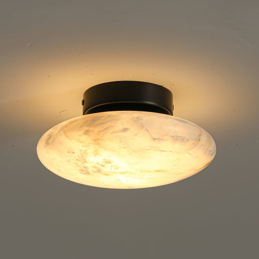 Élégance – Alabaster Wandlamp voor Stijlvolle en Sfeervolle Verlichting