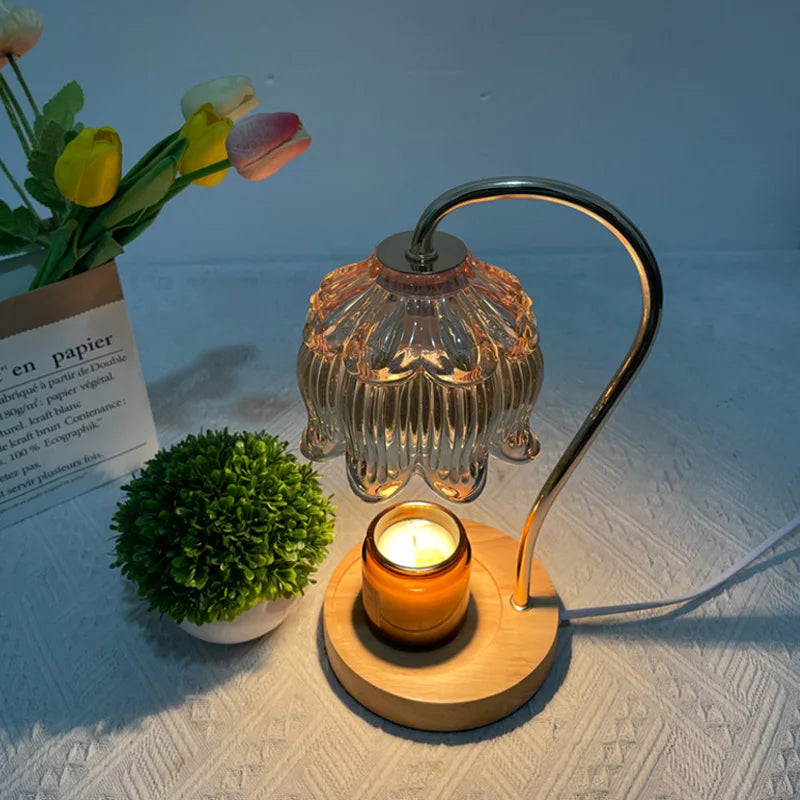 AromaGlow - Retro Nachtlampje met Aromatherapie