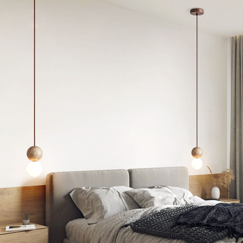 ZenWood Aura - Rustieke Hanglamp met Wabi-Sabi Elegantie voor Sfeervolle Interieurs