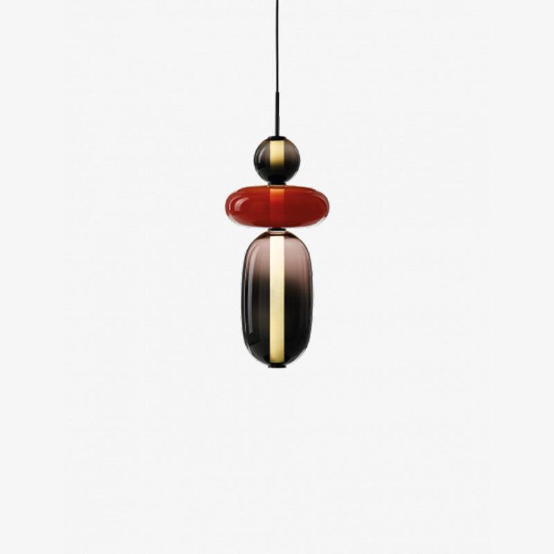 LunaGlo | Luxe Glazen Hanglamp voor een Elegante Sfeer