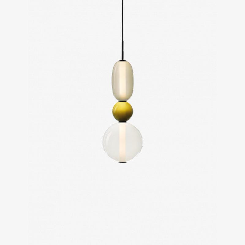 LunaGlo | Luxe Glazen Hanglamp voor een Elegante Sfeer