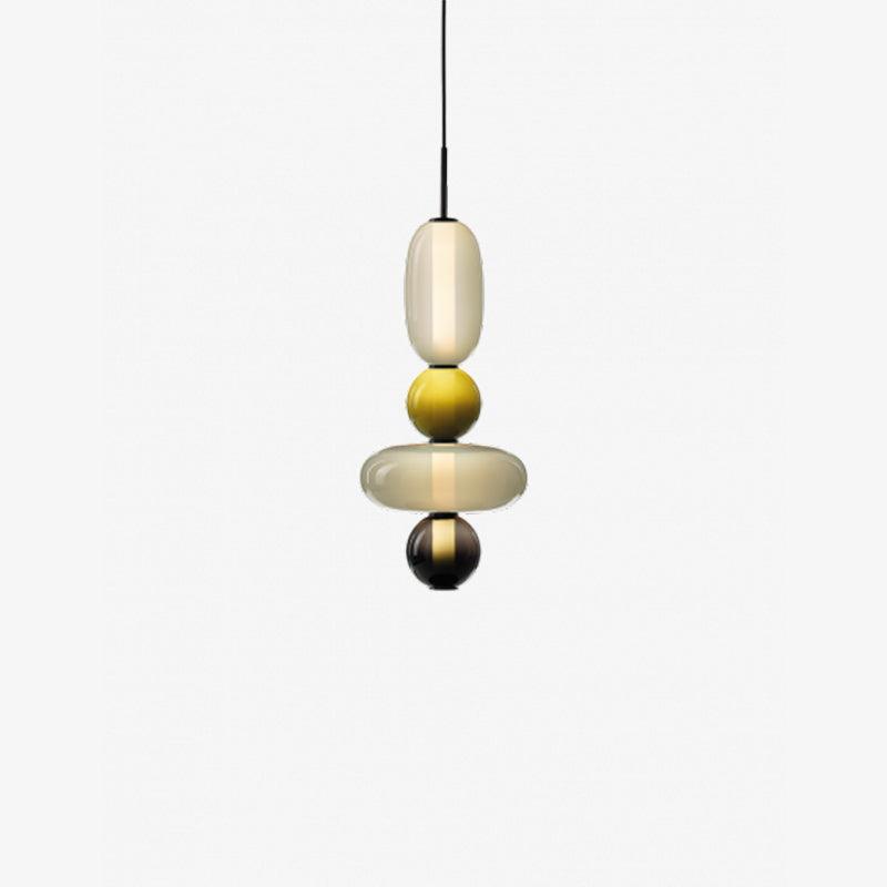 LunaGlo | Luxe Glazen Hanglamp voor een Elegante Sfeer