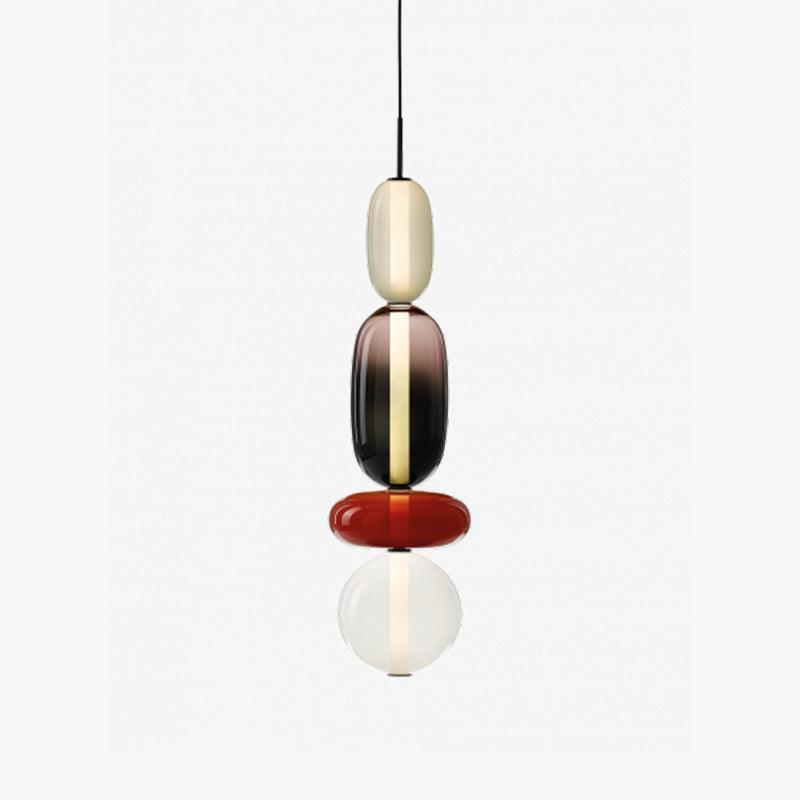 LunaGlo | Luxe Glazen Hanglamp voor een Elegante Sfeer