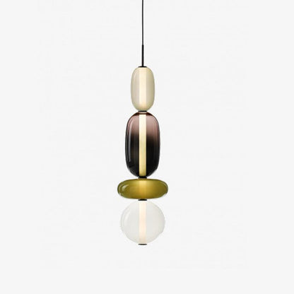 LunaGlo | Luxe Glazen Hanglamp voor een Elegante Sfeer